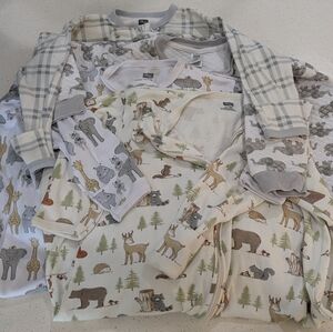 Hudson Baby Set Of 4 Neutral Sleep Sacks 12-18 Months